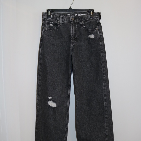 Gap Girls Low Stride Wide Leg Jean - Picture 2 of 9